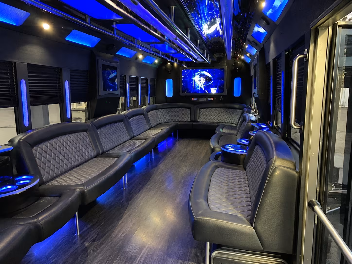 San Francisco Bachelor & Bachelorette Transportation party bus exterior