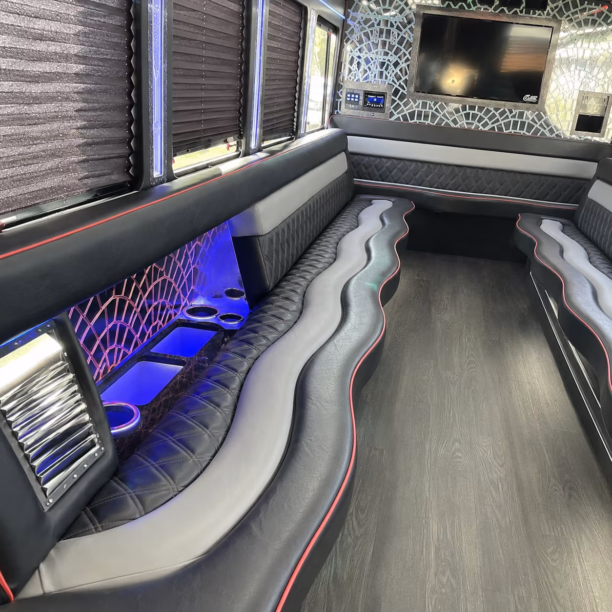 San Francisco Bachelor & Bachelorette Transportation onboard seating