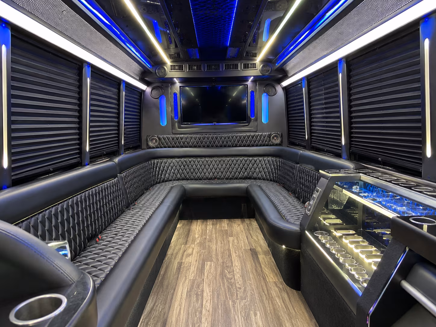 San Francisco Concert & Music Festival Transportation party bus exterior