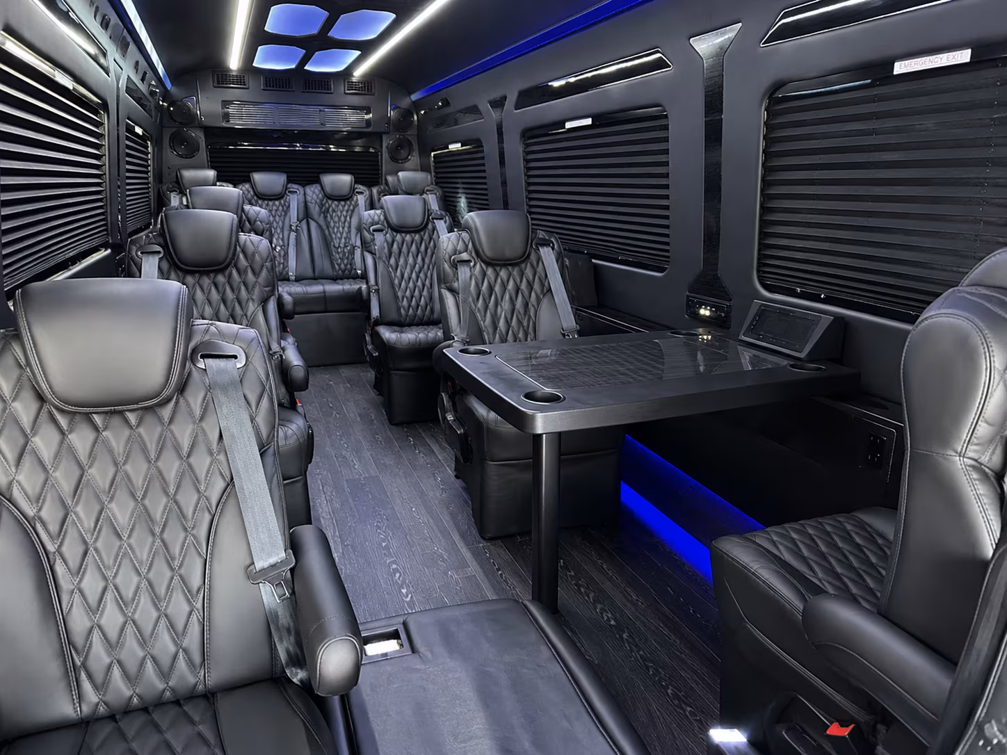 San Francisco Corporate Transportation party bus exterior
