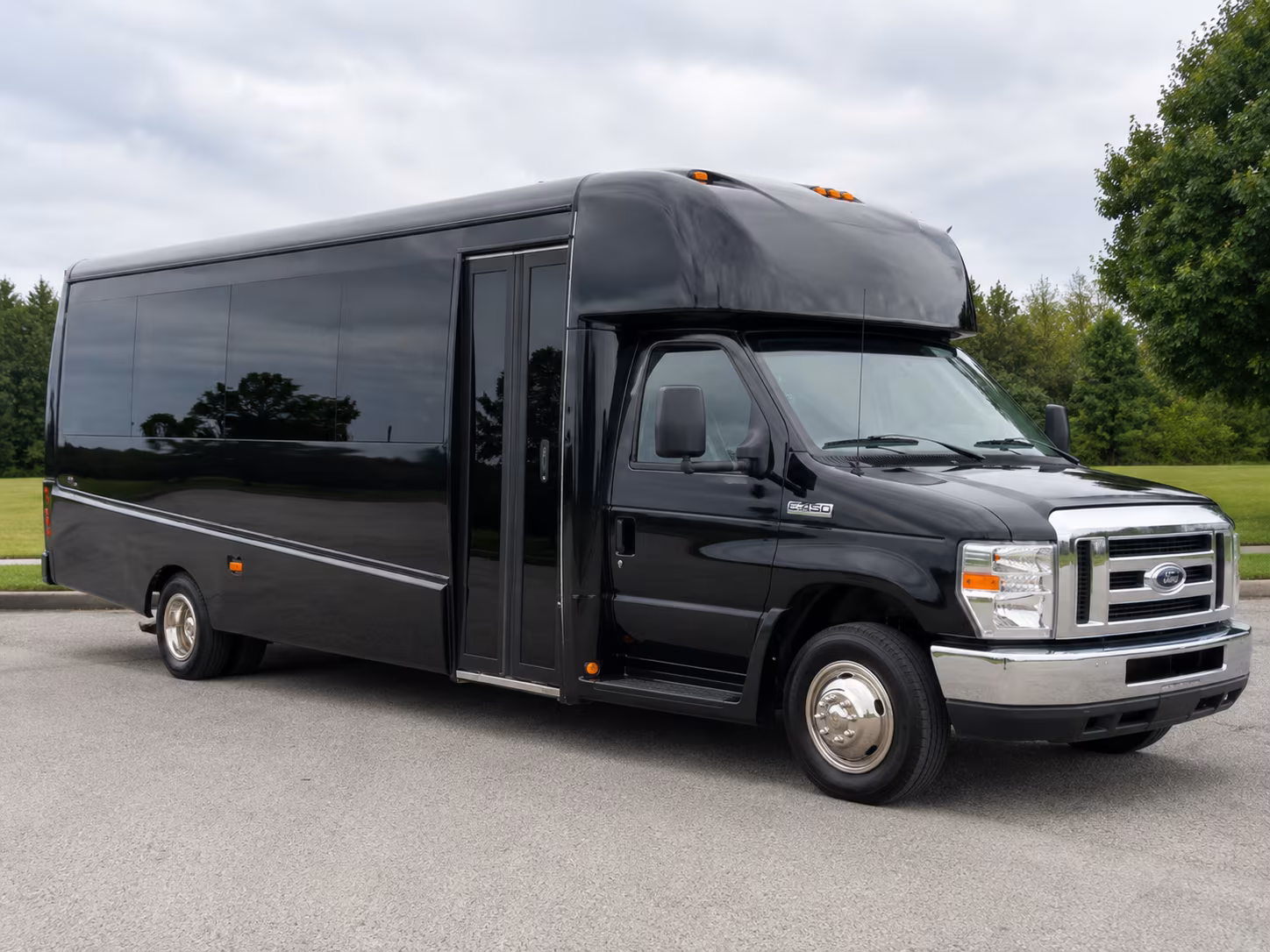 San Francisco Corporate Transportation party bus exterior