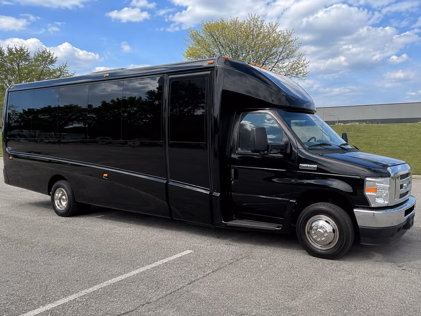 San Francisco Corporate Transportation party bus exterior