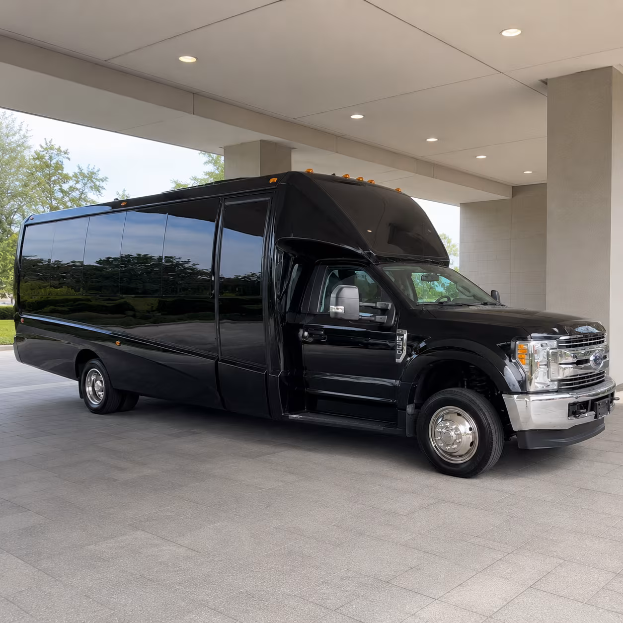 San Francisco Private Event Transportation party bus exterior