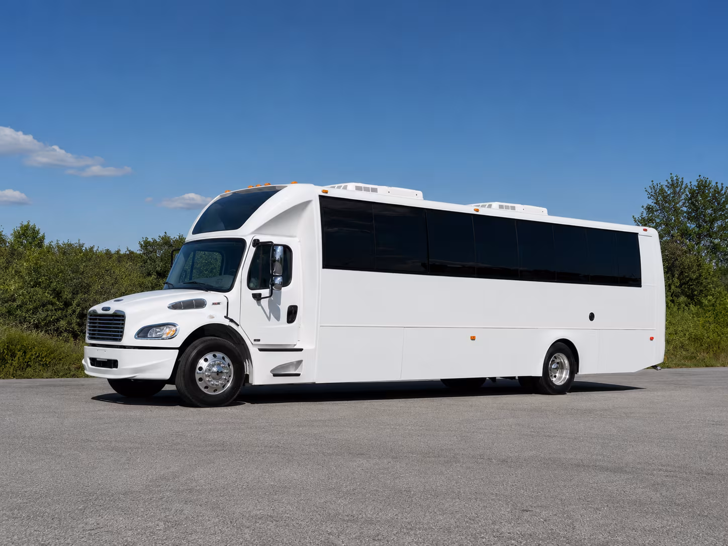 San Francisco Private Event Transportation party bus exterior