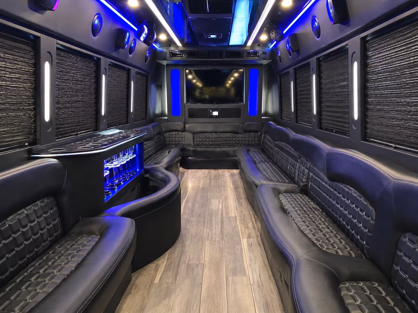 San Francisco Private Event Transportation onboard seating