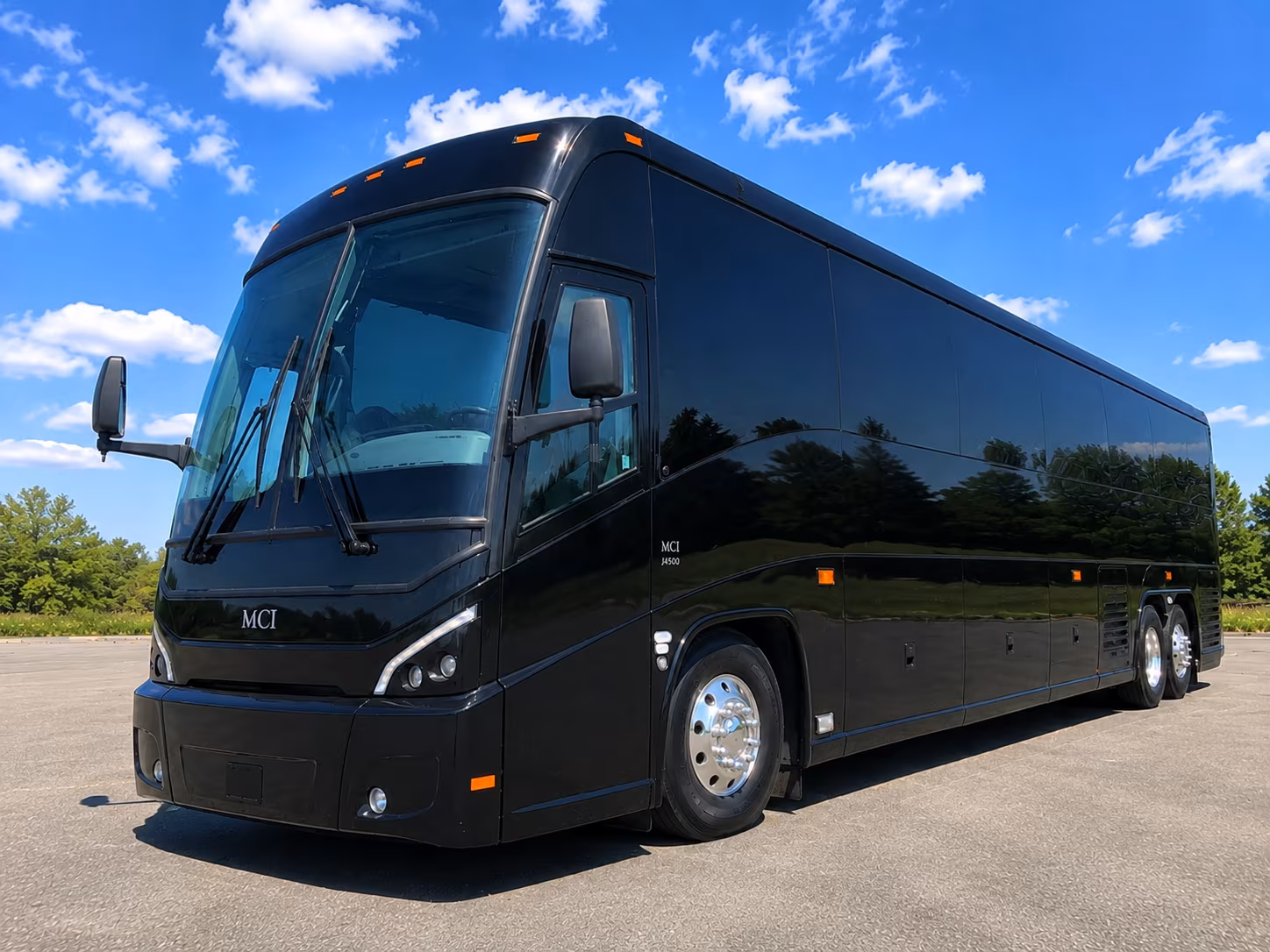 San Francisco School Event Transportation party bus exterior