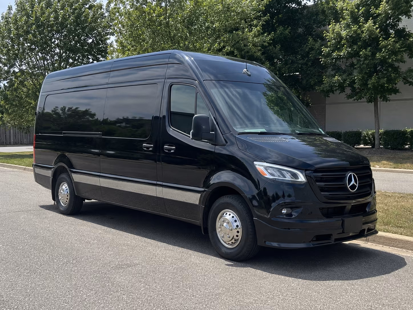 San Francisco School Event Transportation party bus exterior