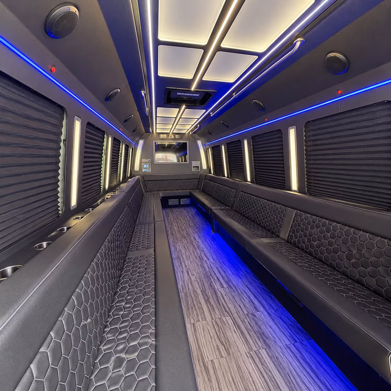 San Francisco Sporting Event Transportation party bus exterior